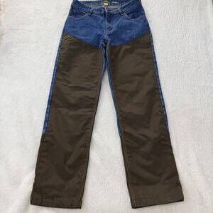 Cabela's Brush Pants Roughneck Upland Hunting Double Knee Jeans Men's 30 x 34